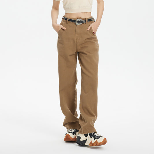 Straight Leg Loose Trousers