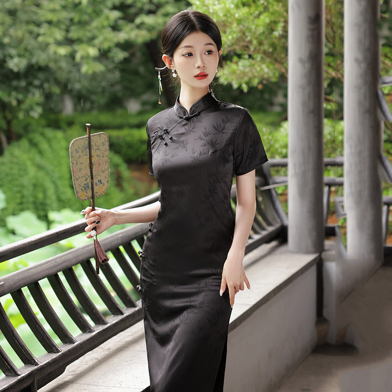 Lady Temperament Chinese Vintage Cheongsam