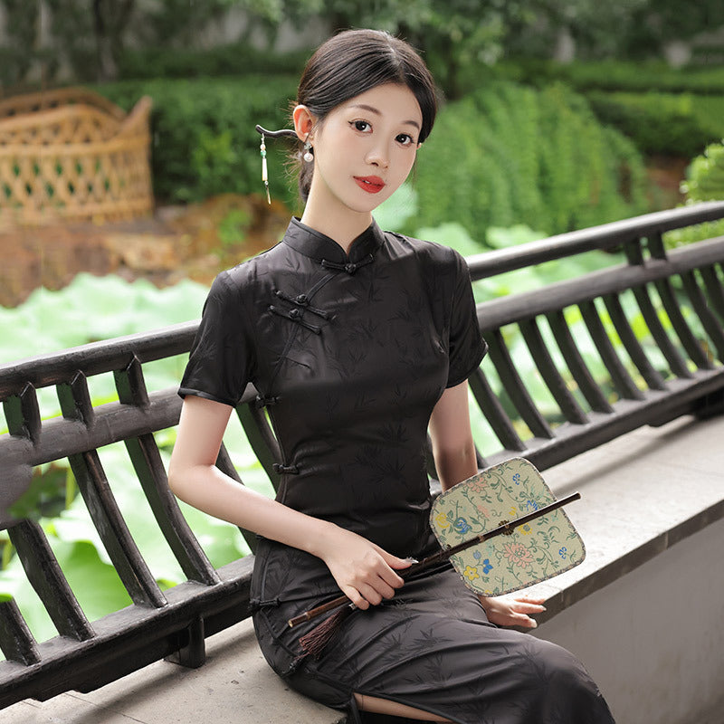 Lady Temperament Chinese Vintage Cheongsam